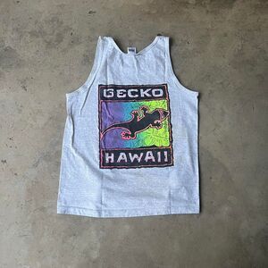 Gecko Hawaii 90s Tank top Rare Mens size L